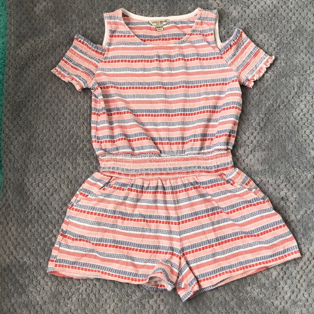 Lucky and cute in this romper!
